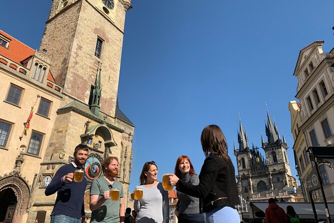 Prague Historic Pub Tour with Drinks Included - Finishing in Lesser Town with wine and food nearby