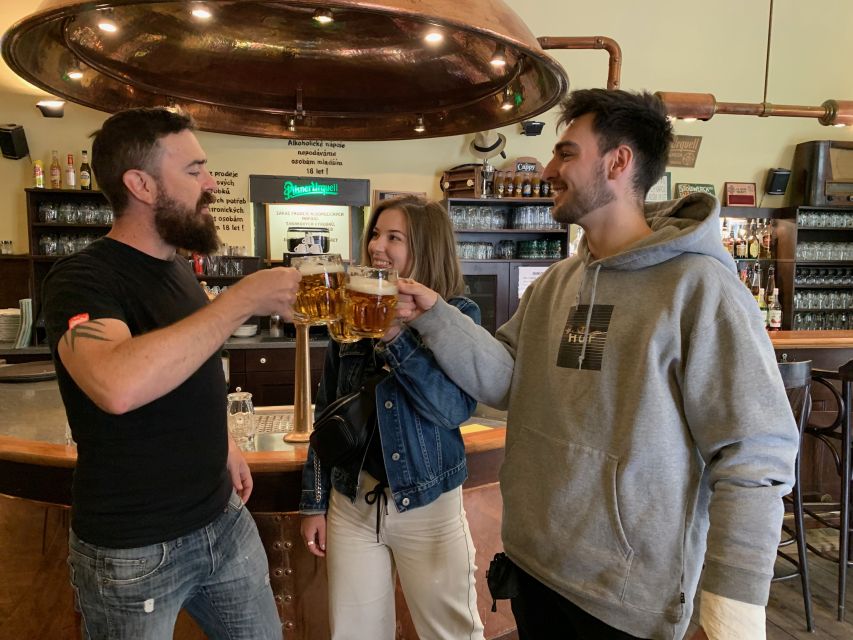 Prague: Historic Pubs Tour with Drinks - Wenceslas Square and New Town in the opening 40 minutes