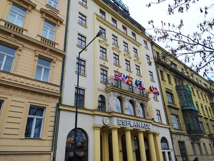 Prague: Historical Walking Tour with Focus on World War 2 - A hotel tied to Prague’s Nazi elite