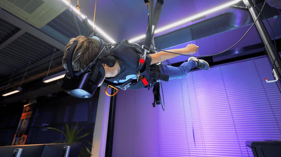 Prague: Hurricane Factory Parachute Jump VR Simulator - Is $72 a fair price?
