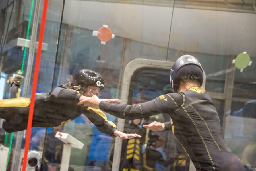 Prague: Indoor Skydiving Wind Tunnel Adventure - Watching the action from the viewing platform