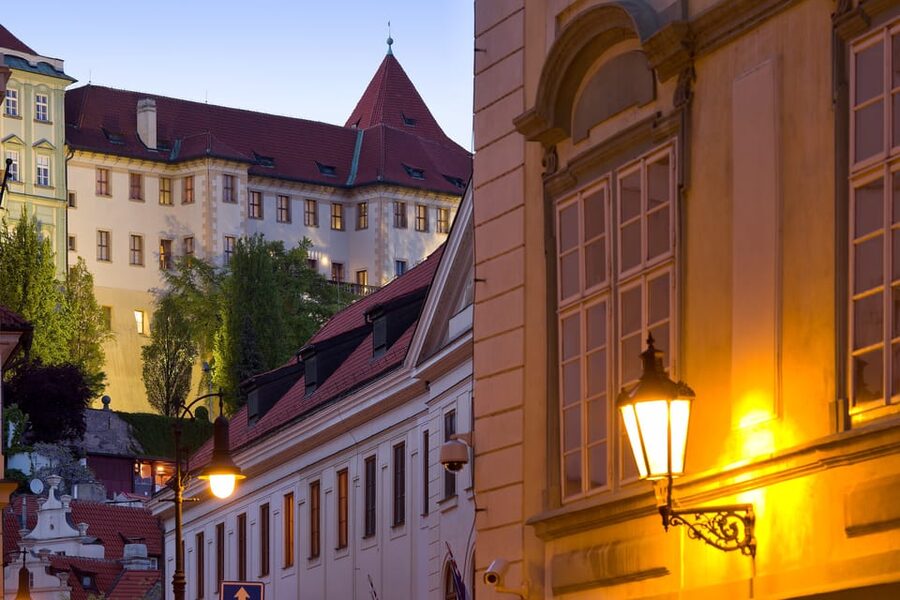 Prague: Lobkowicz Palace Ticket & Audio Guide - Arriving at the far eastern end of Prague Castle