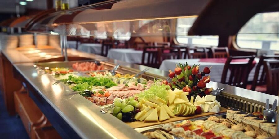 Prague: Lunch Cruise on Vltava River with open Buffet - The open buffet: what is on the table