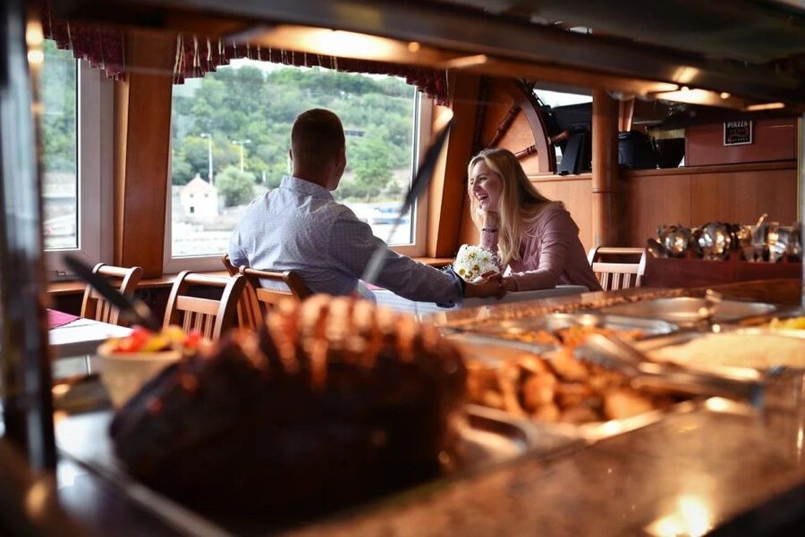 Prague: Lunch Cruise on Vltava River with open Buffet - Old Town from a quieter angle