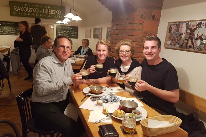 Prague Mini-Breweries Beer Tour with Czech Appetizers - Three microbreweries, three different drinking rooms