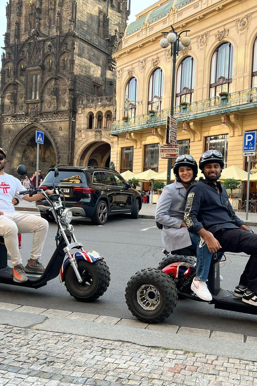 Prague Monastery & Panoramic Viewpoint Electric Trike Tour - Five details that shape the experience