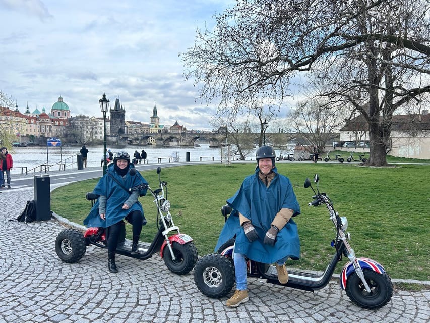 Prague Monastery & Panoramic Viewpoint Electric Trike Tour - Lennon Wall, Kafka, and Charles Bridge
