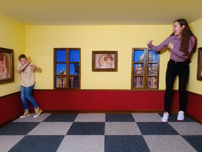 Prague: Museum of Fantastic Illusions Entry Ticket - A Visit That Takes Thirty Minutes or Two Hours
