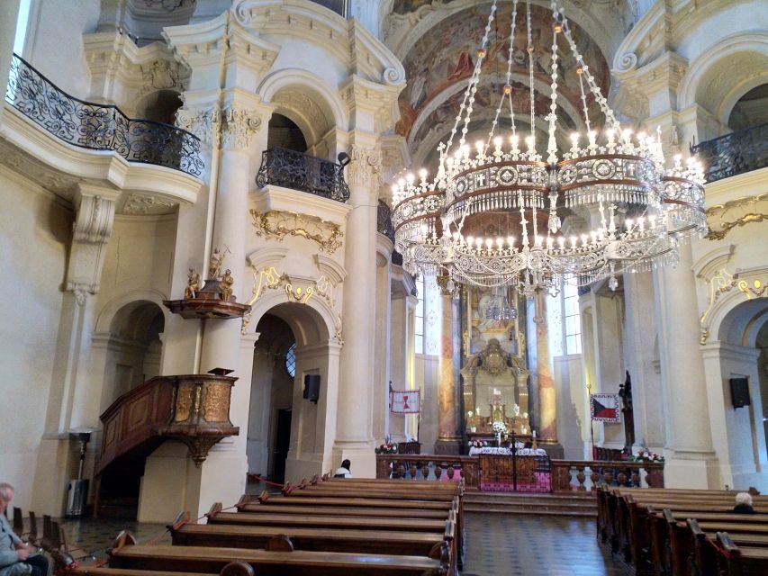 Prague: Old Town and Classical Concert Tour - Starting at Old Town Square with a name sign