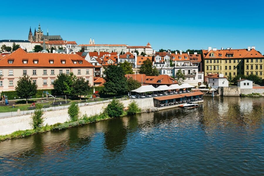 Prague: Old Town, Astronomical Clock and Underground Tour - Entering Old Town through streets you may miss