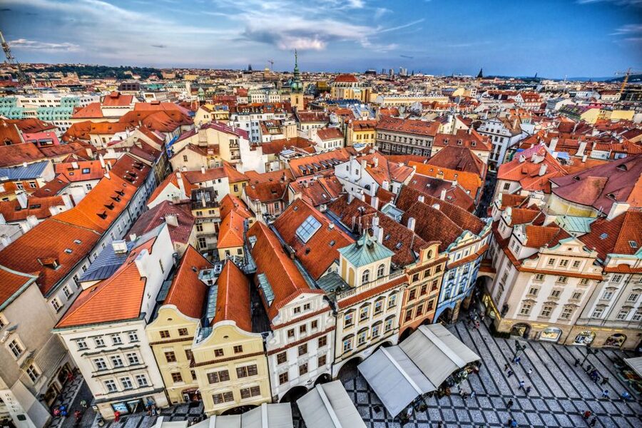 Prague: Old Town Hall Tower Entry Ticket - The view over Old Town Square