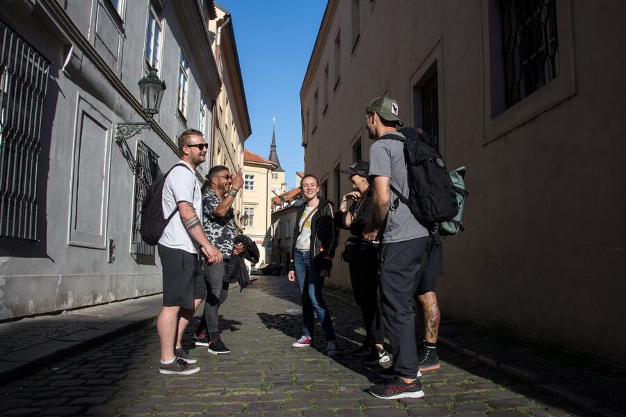 Prague: Old Town Highlights & Hidden Gems Guided Tour - Lesser Town and the approach to Charles Bridge