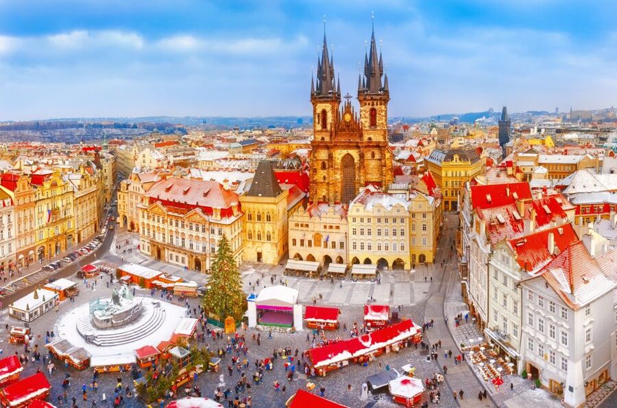Prague: Old Town Highlights Private Guided Walking Tour - The three-hour route: add gates, kings, and Týn Church