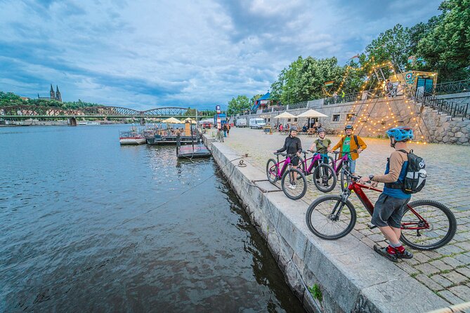 Prague on E-Bike: Explore Greater Downtown Parks & Epic Views - Starting at Cafe TerapieNa Hrobci near the river