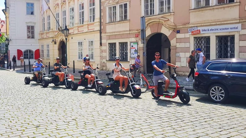 Prague: Panoramic Viewpoints Guided Electric Tricycle Tour - Why an electric trike works well in Prague