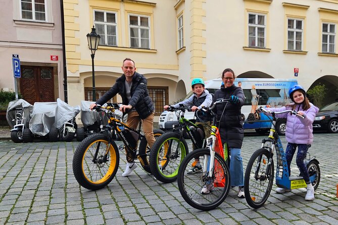 Prague Panoramic Views e-bike and e-Scooter guided Tour - Key points to know before you book