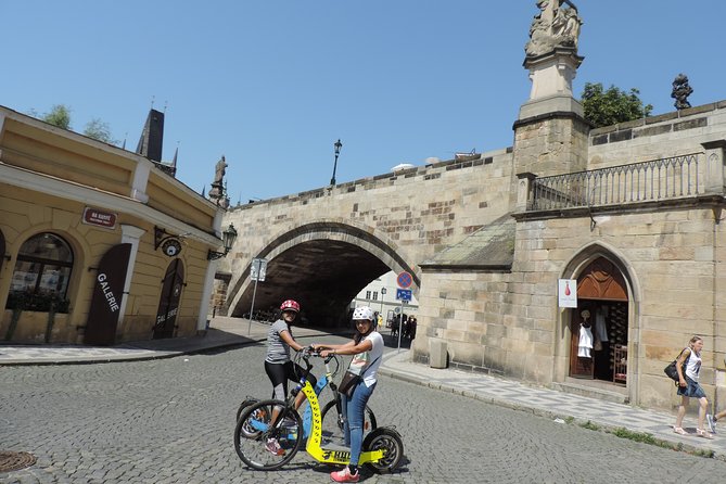 Prague Panoramic Views e-bike and e-Scooter guided Tour - Why an e-bike makes sense in hilly Prague