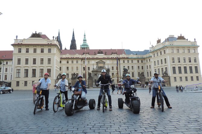Prague Panoramic Views e-bike and e-Scooter guided Tour - Strahov Monastery and its brewery