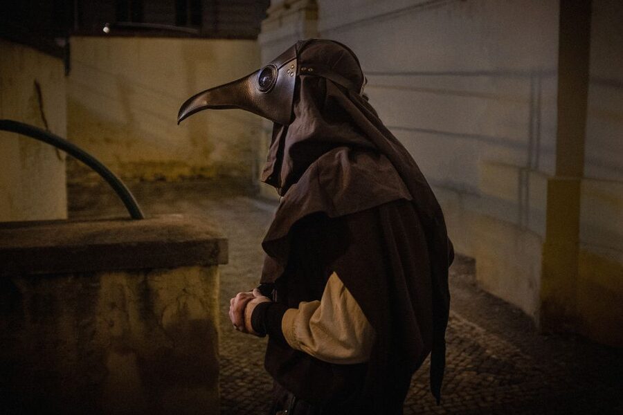 Prague: Plague Doctor Old Town History Walking Tour - Mariánské náměstí and Prague’s public life