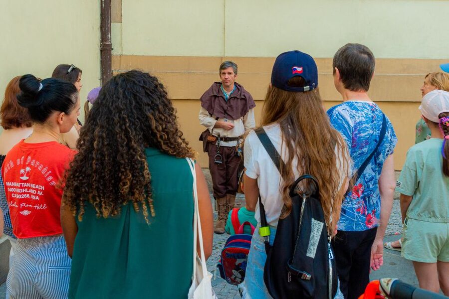 Prague: Plague Doctor Old Town History Walking Tour - Finishing at St. Castulus Church