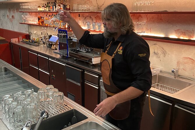 Prague Premium Craft Beer Tour - Stop three: craft beer in a baroque underground