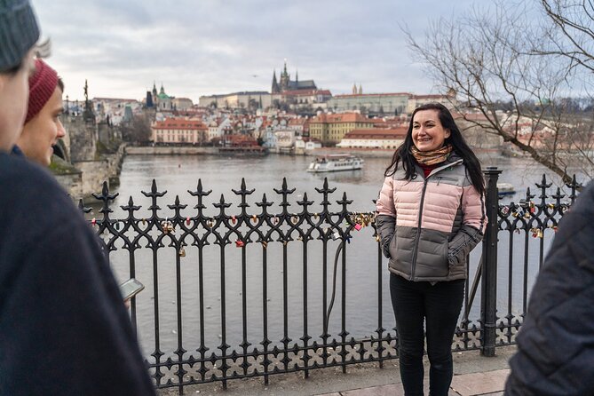 Prague: Private Old Town Walking Tour with Hotel Pickup - Charles Bridge, the natural finish