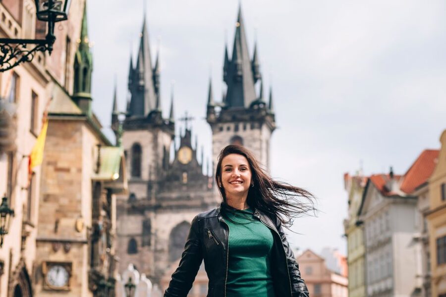 Prague: Professional Photoshoot in the Old Town - Meeting at the Hard Rock Cafe