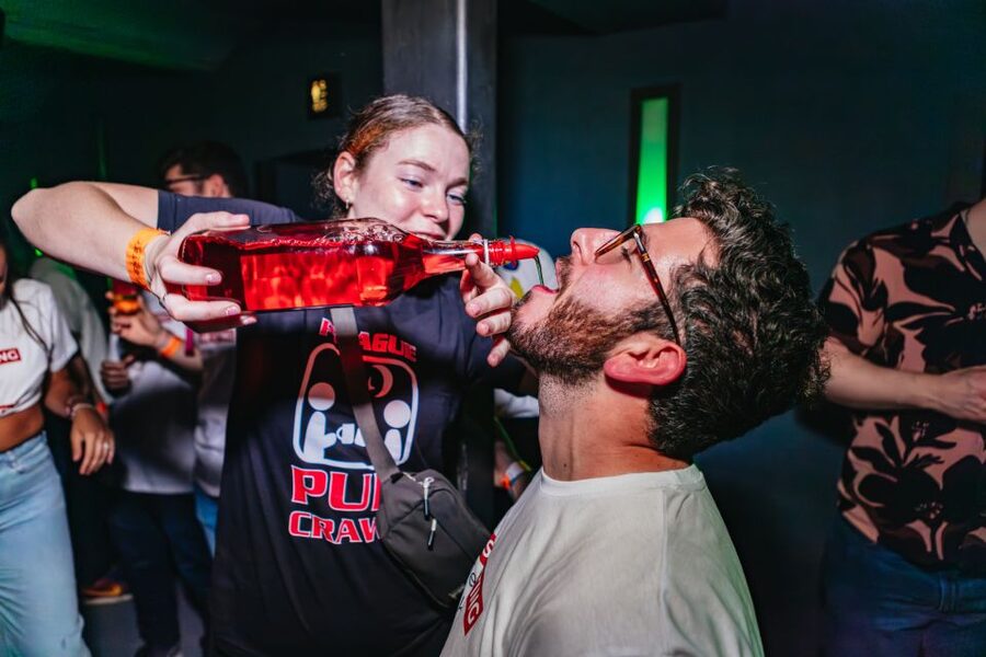 Prague: Pub Crawl with Unlimited Drinks & 5-floor Club Entry - Karlovy Lazne: the five-floor finale