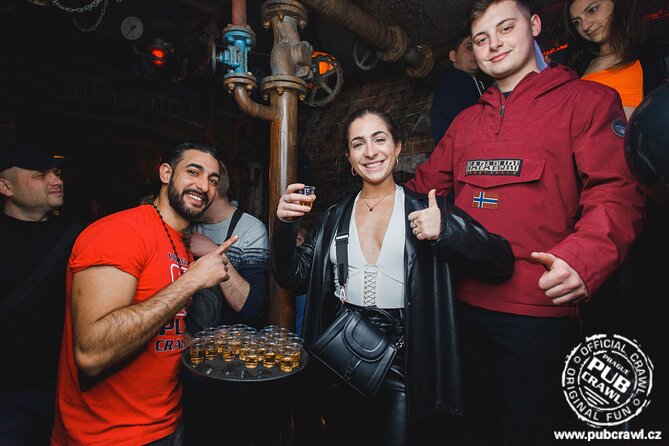 Prague Pub Crawl with Unlimited Drinks & 5 story club Entry - 10:00 PM: the second unlimited-drink period