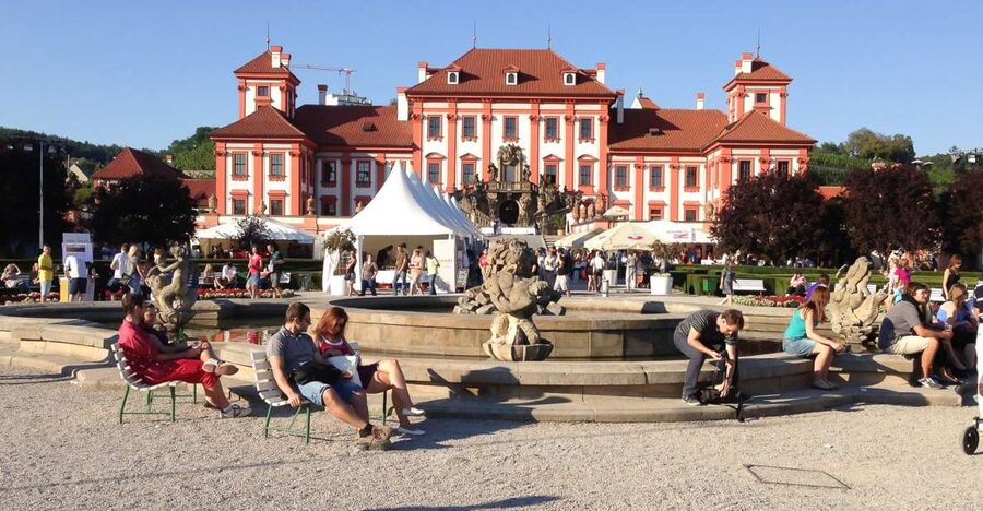 Prague: River & Park Bike Tour to Troja Chateau - Troja Chateau and its 17th-century Baroque setting