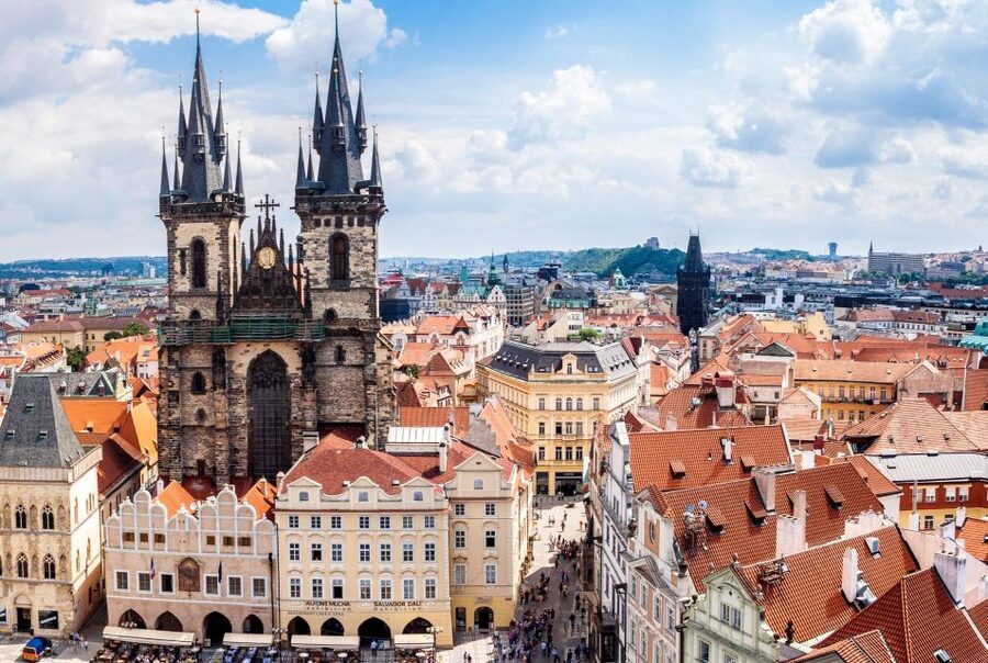 Prague Royal Castle, St Vitus, Golden Lane Tour with Tickets - St. George’s Basilica and its Bohemian art