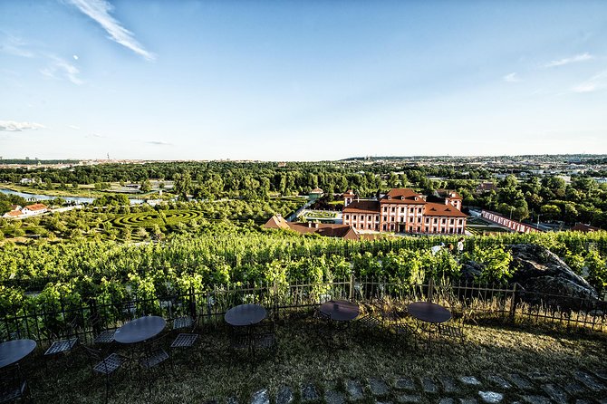 Prague´s Hidden Vineyards Private Tour - Grebovka begins with bubbles and a quiet park
