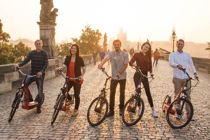 Prague Segway & E-Scooter Grand City Tour - The Segway changeover at Ladronka Park