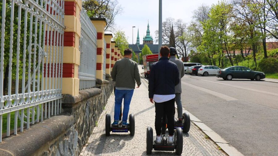 Prague: Segway Sightseeing Live-Guided Tour - Strahov Stadium, a giant piece of Prague