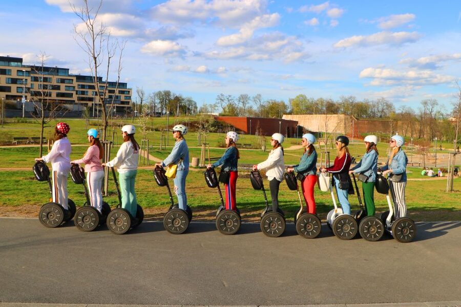 Prague: Segway Sightseeing Live-Guided Tour - Starting at the office near the Japanese Embassy