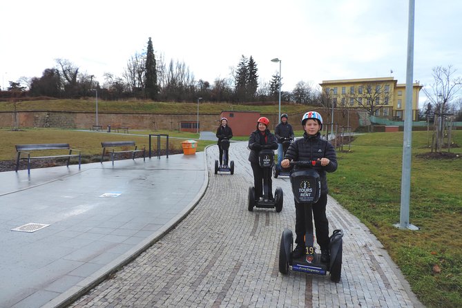 Prague Segway Tour - 3-hour Double Monastery & Brewery Tour - The final park stop and the photo service