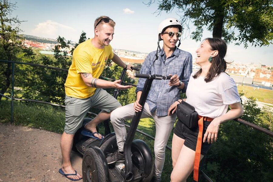 Prague: Segway Tour + Taxi Transfer & Monasteries mini-group - Weather, clothing, and comfort