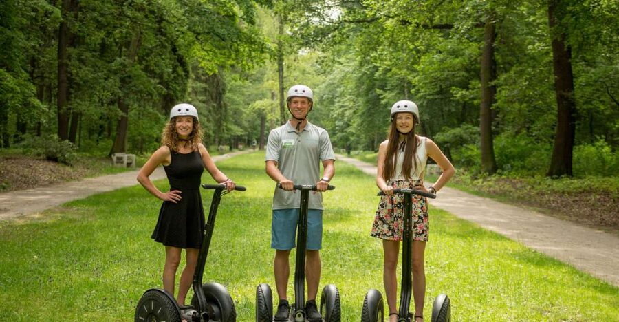 Prague: Shared Group/Private Segway Tour with Hotel Transfer - Max van der Stoel Park, Sacre Coeur, and Smíchov