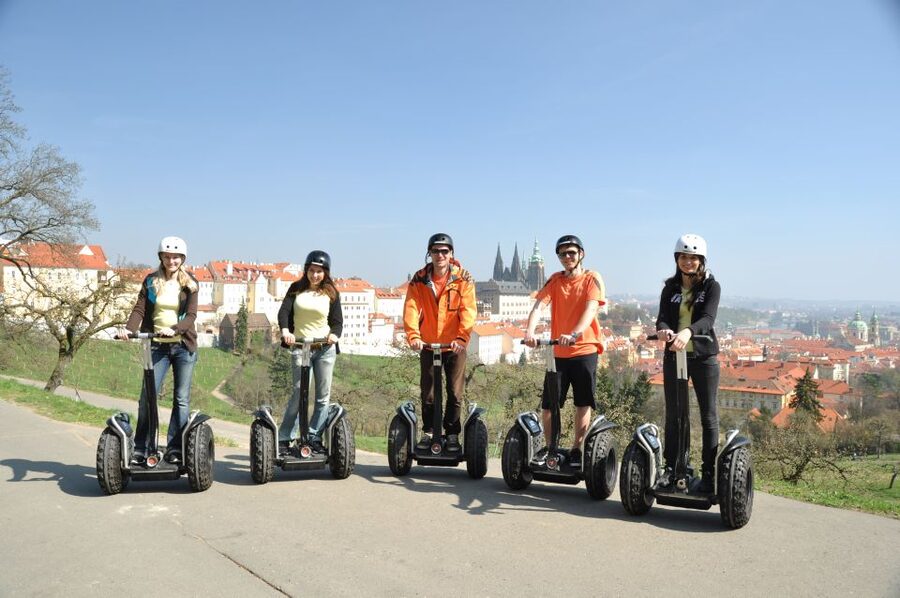 Prague: Shared Group/Private Segway Tour with Hotel Transfer - Taxi transfers, timing, and group choices