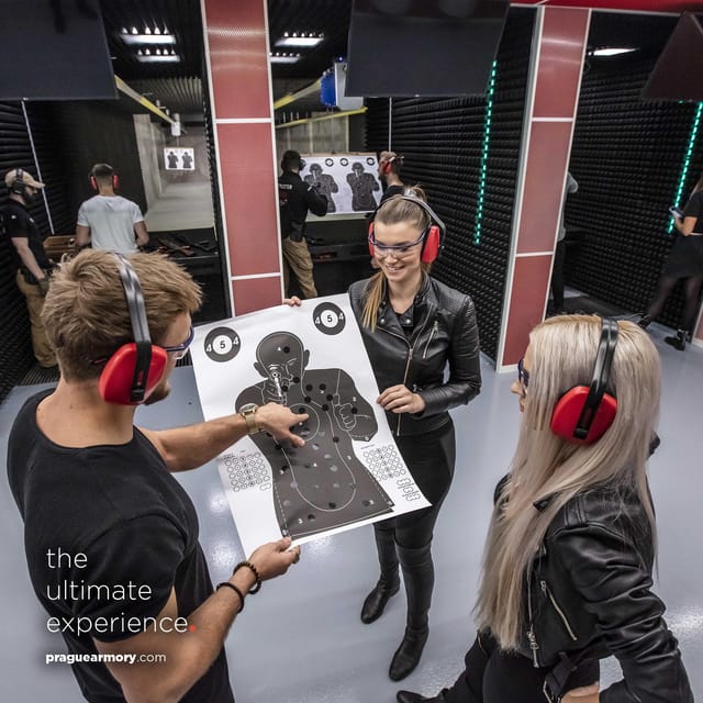 Prague: Shooting Range Experience - A Prague shooting range with serious choice