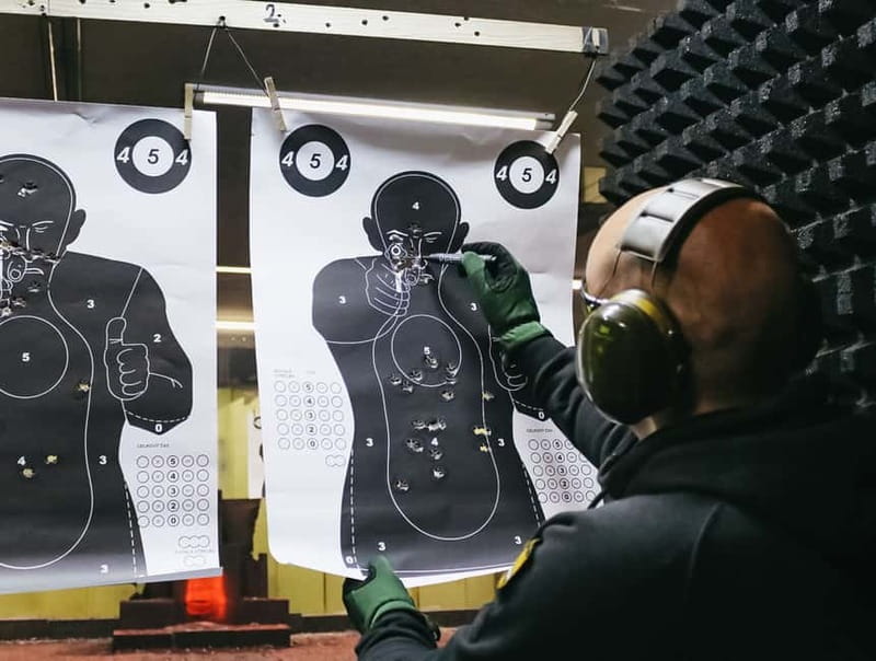 Prague: Shooting Range Experience with up to 10 Guns - The safety rules are part of the value