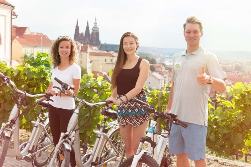 Prague: Small Group or Private E-Bike City Tour - Štvanice Island and Letná’s wide city views