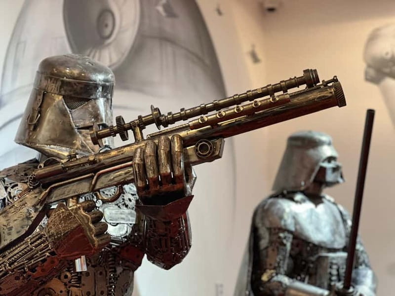 Prague: Steel Art Museum Entry Ticket - What you see across the 1,500-square-meter display