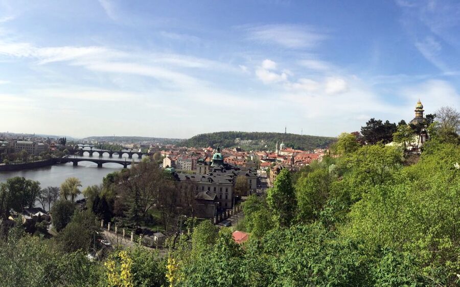 Prague: Stunning Viewpoints, Castle, City & Park E-Bike Tour - Old Town, New Town, and Wenceslas Square
