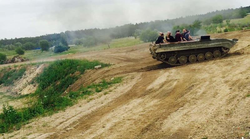 Prague: Tank Ride Experience - Choosing among the three military options