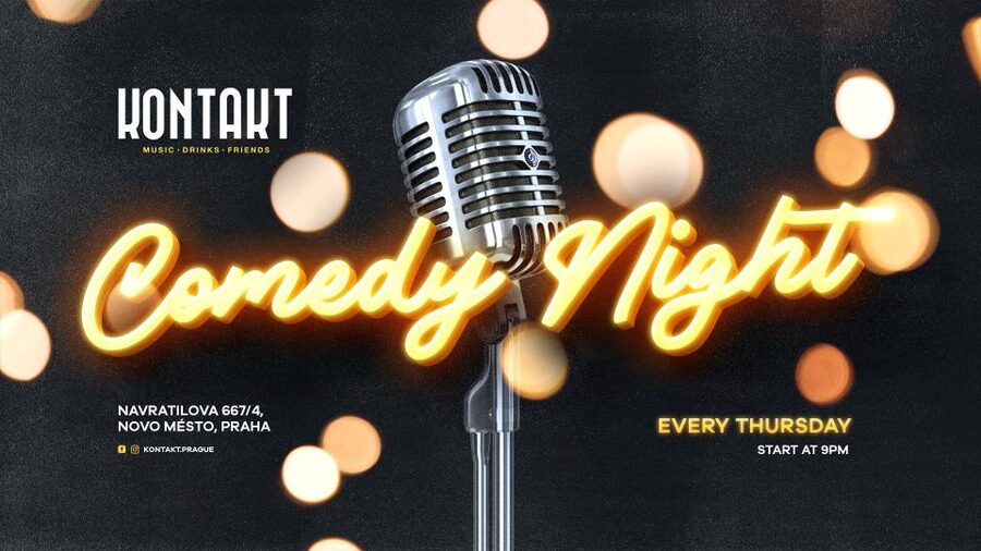Prague: Thursday Night Stand Up Comedy In English - A Thursday night at Kontakt Bar
