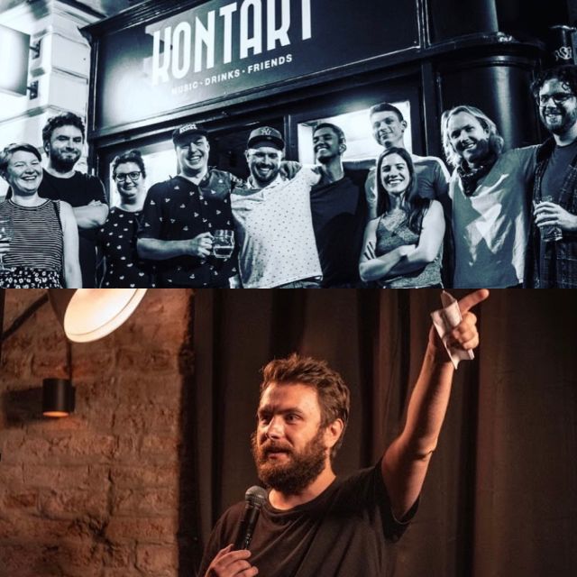 Prague: Thursday Night Stand Up Comedy In English - Cocktails, music, and the bar atmosphere