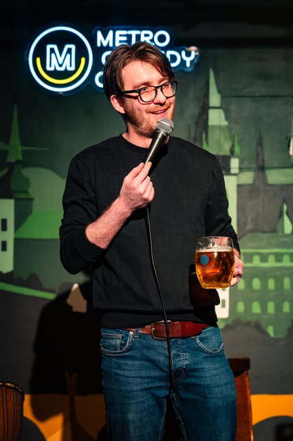 Prague: Thursday Stand-Up Comedy in English - Drinks, the lounge, and meeting the comedians