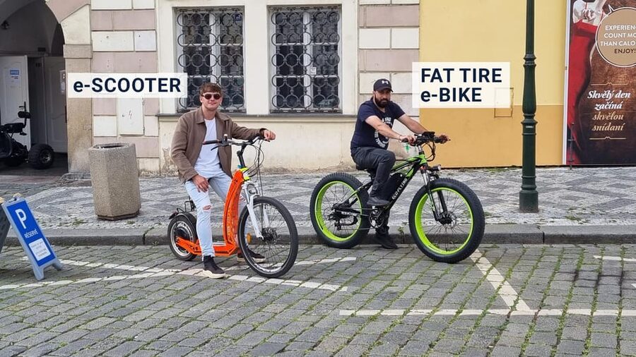 Prague: Tour by Electric Scooter or Cruiser eBike - Prague Castle, the Castle District, and Strahov