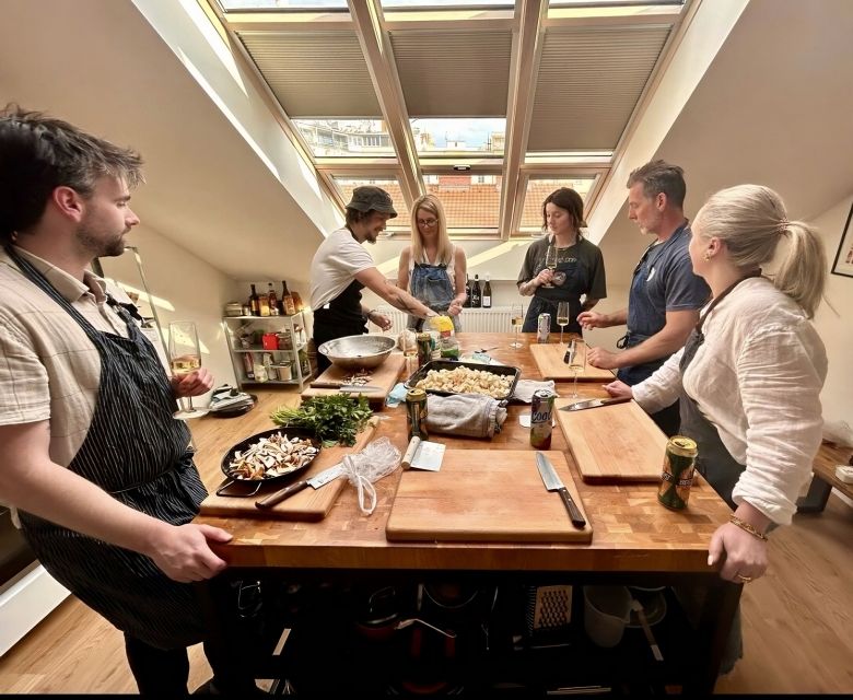 Prague: Traditional Czech Cooking Class with Market Tour - Traveling from the market to the kitchen